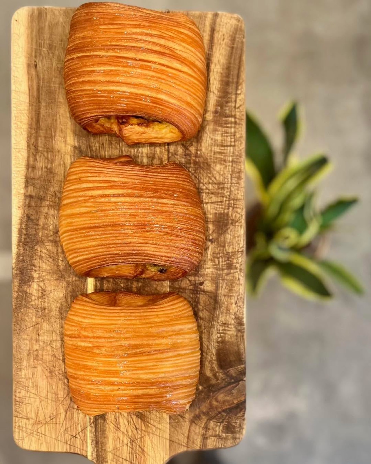 Pain suisse au chocolat de la Boulangerie Polka à Paris 11